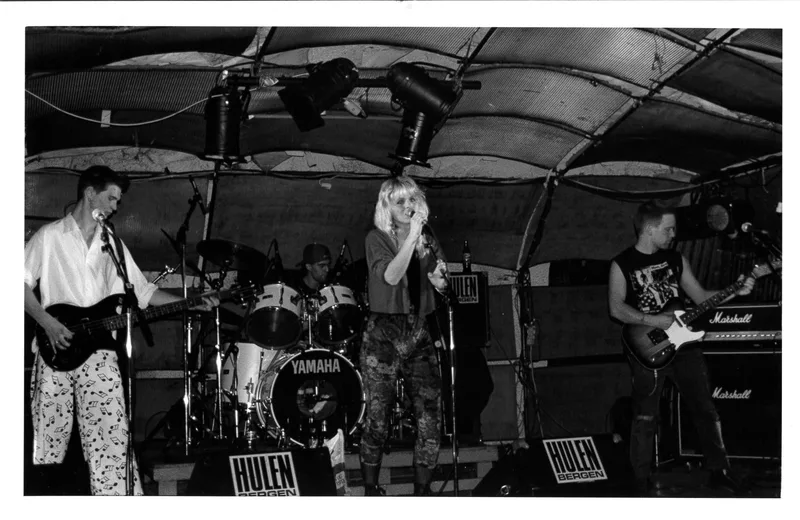 Punishment Park on stage at Hulen, Bergen 1991
